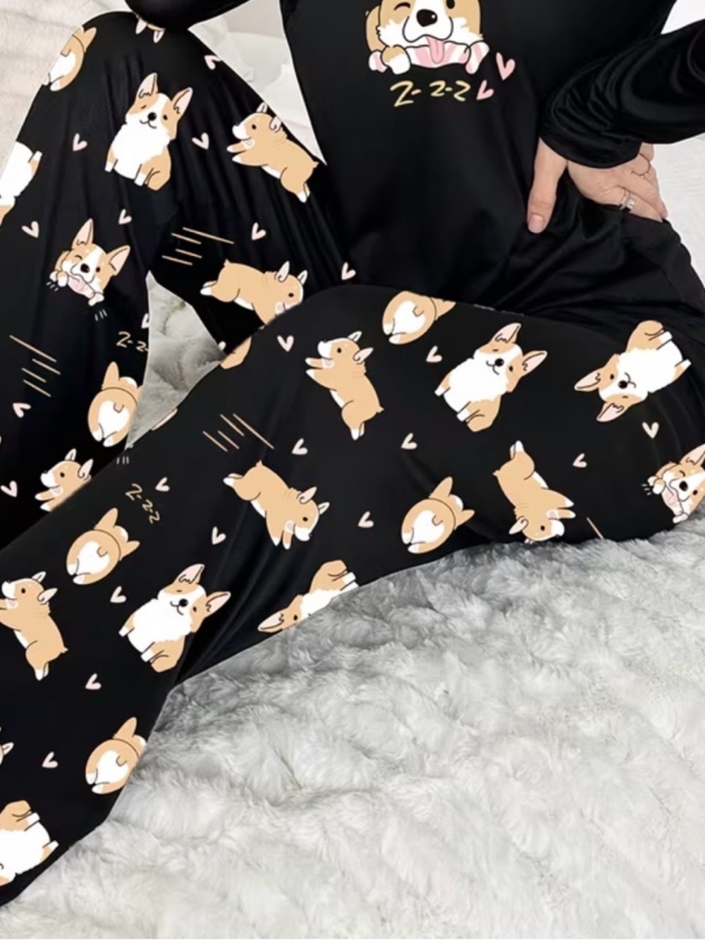 Corgi sleep pants